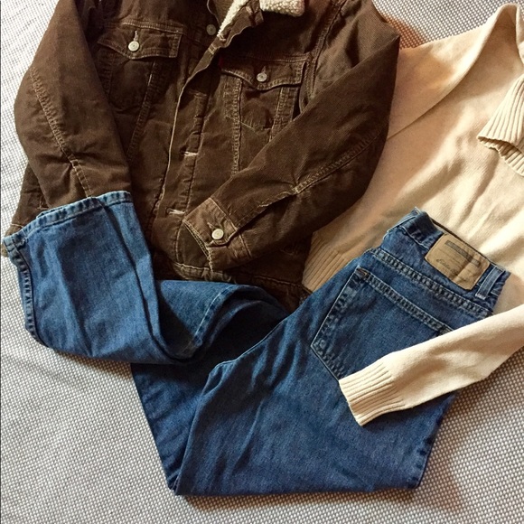 Vintage Denim - Vintage button fly high waist mom jeans